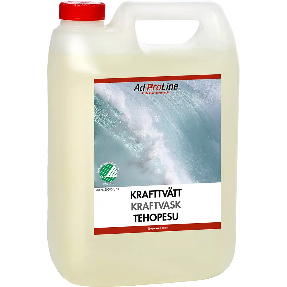ALKALISK AVFETTNING KRAFTTVÄTT